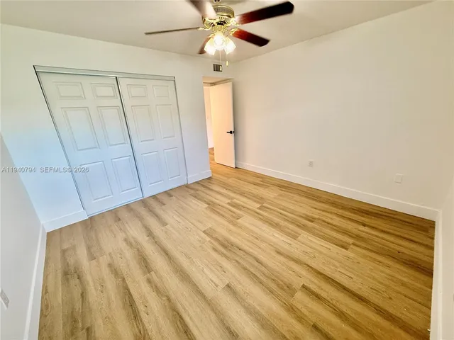 wooden floor in a room