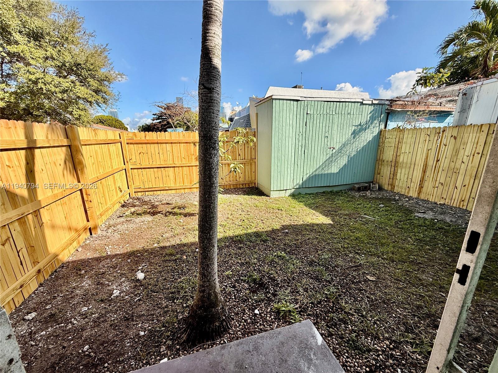 617 Northwest 10th Street Miami, FL 33136 - Photo 5 of 29 a view of a backyard