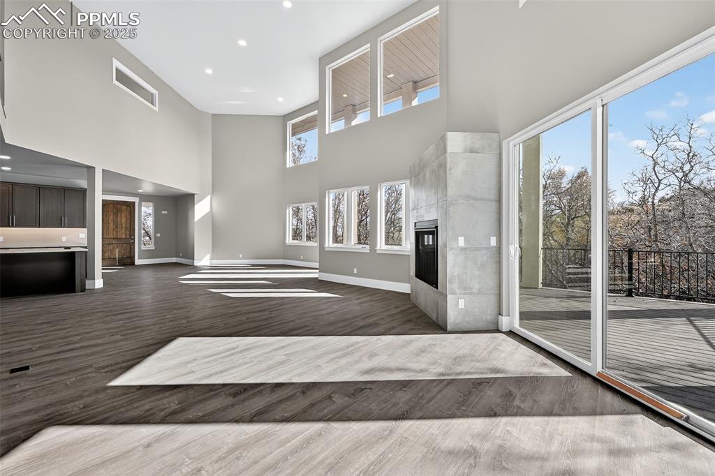 485 Cardiff Circle Colorado Springs, CO 80906 - Photo 13 of 50 a view hallway with living room and dining room
