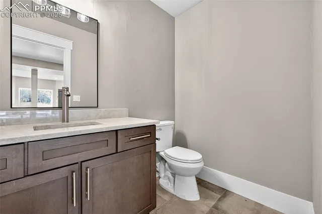 a view of empty room