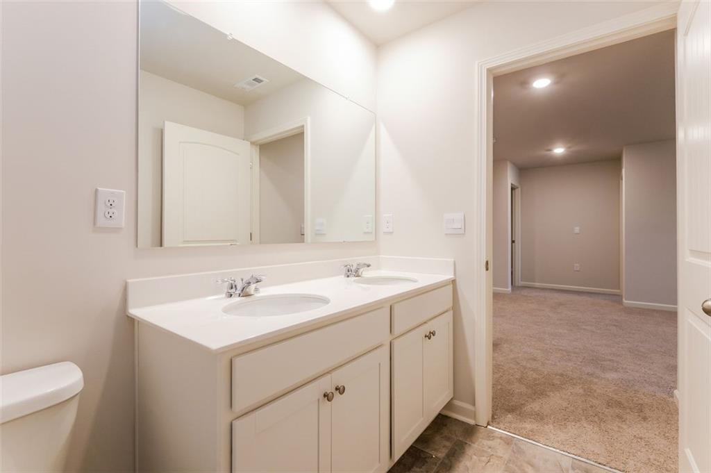 14 Canterbury Valley Braselton, GA 30517 - Photo 23 of 25 a bathroom with a sink and a toilet