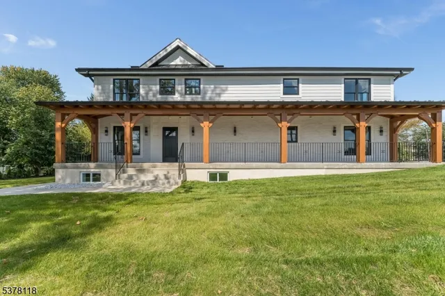 a view of a house with a swimming pool