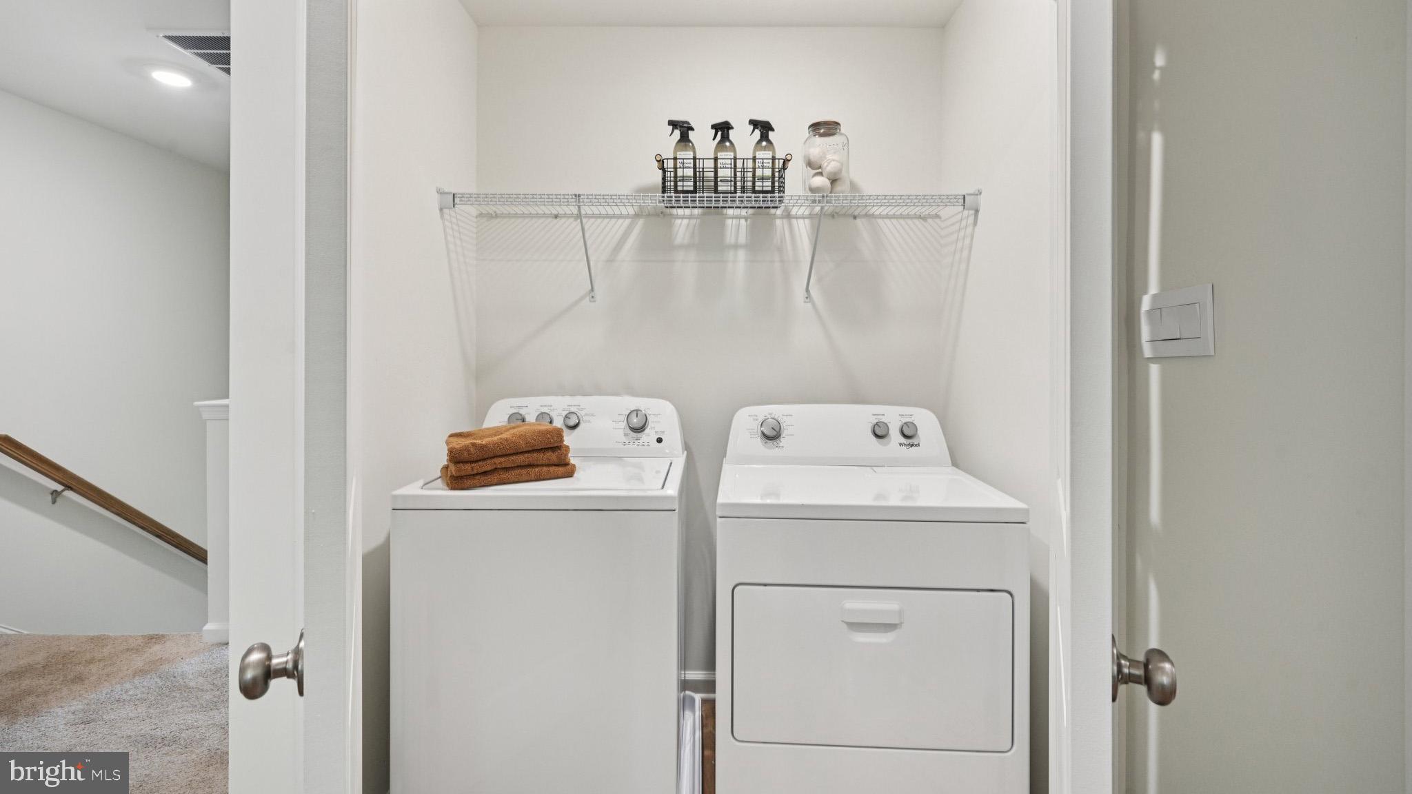 26 Reagan Drive Runnemede, NJ 08078 - Photo 28 of 48 a utility room with dryer and washer