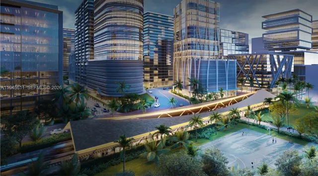 a view of building with balcony