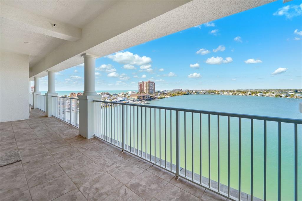 17735 Gulf Boulevard, Unit 702 Redington Shores, FL 33708 - Photo 38 of 60 a view of balcony with city view
