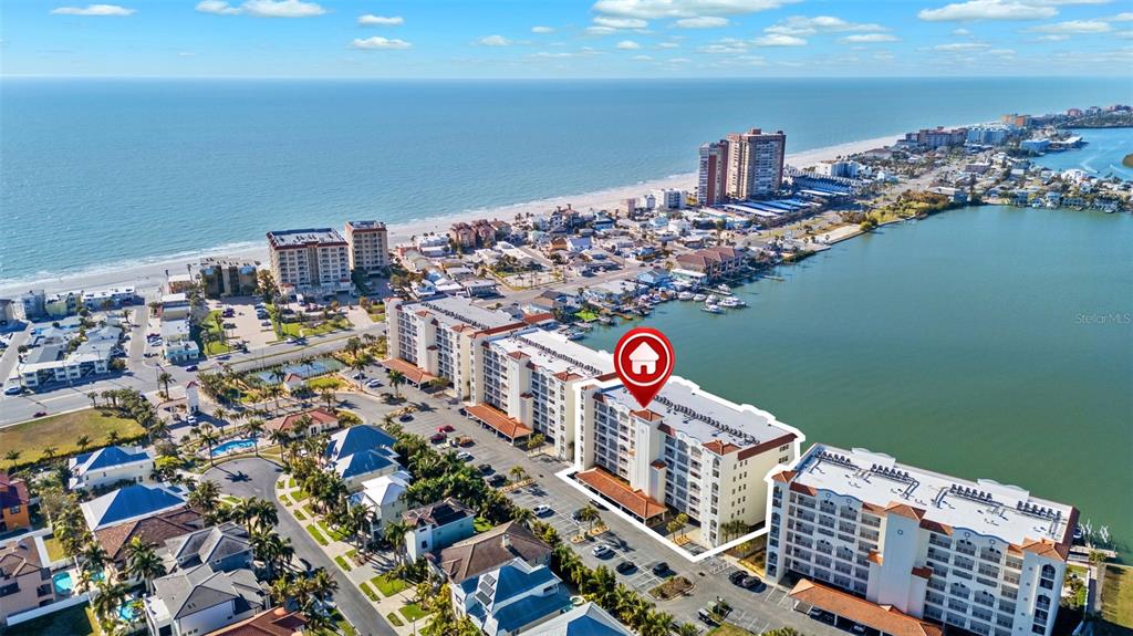 17735 Gulf Boulevard, Unit 702 Redington Shores, FL 33708 - Photo 54 of 60 a view of roof deck with an ocean view