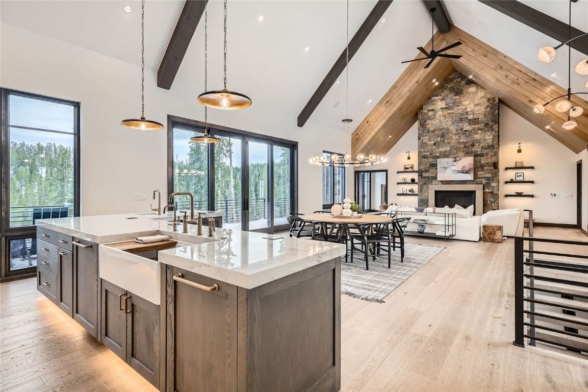 207 Barton Ridge Drive Breckenridge, CO 80424 - Photo 7 of 50 a kitchen with lots of counter top space