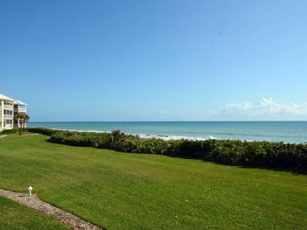 a view of beach and ocean