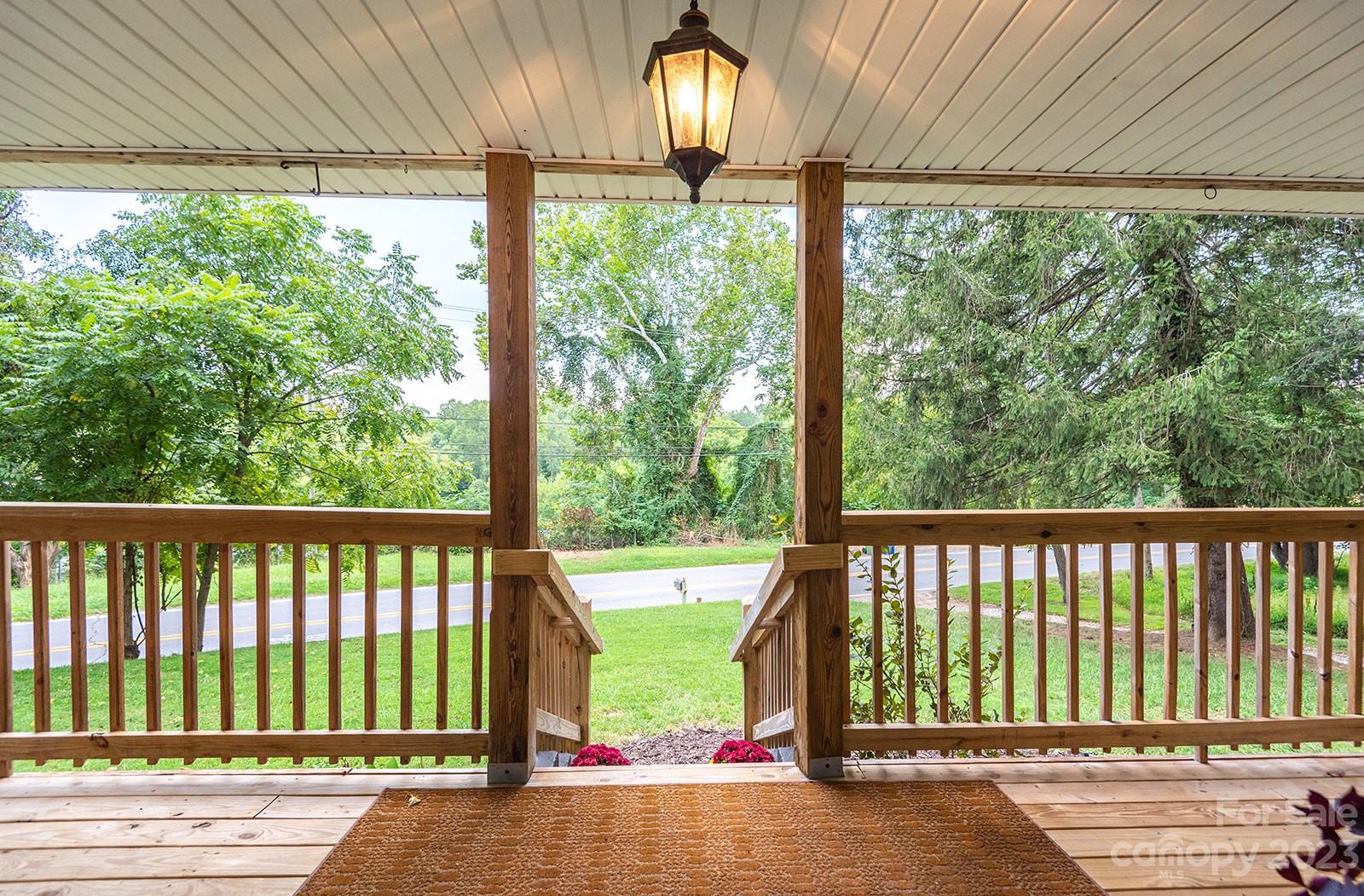 653 Sand Hill Road Asheville, NC 28806 - Photo 4 of 27 a view of porch with a backyard