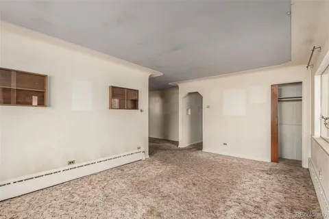 a view of a hallway with interior of the house