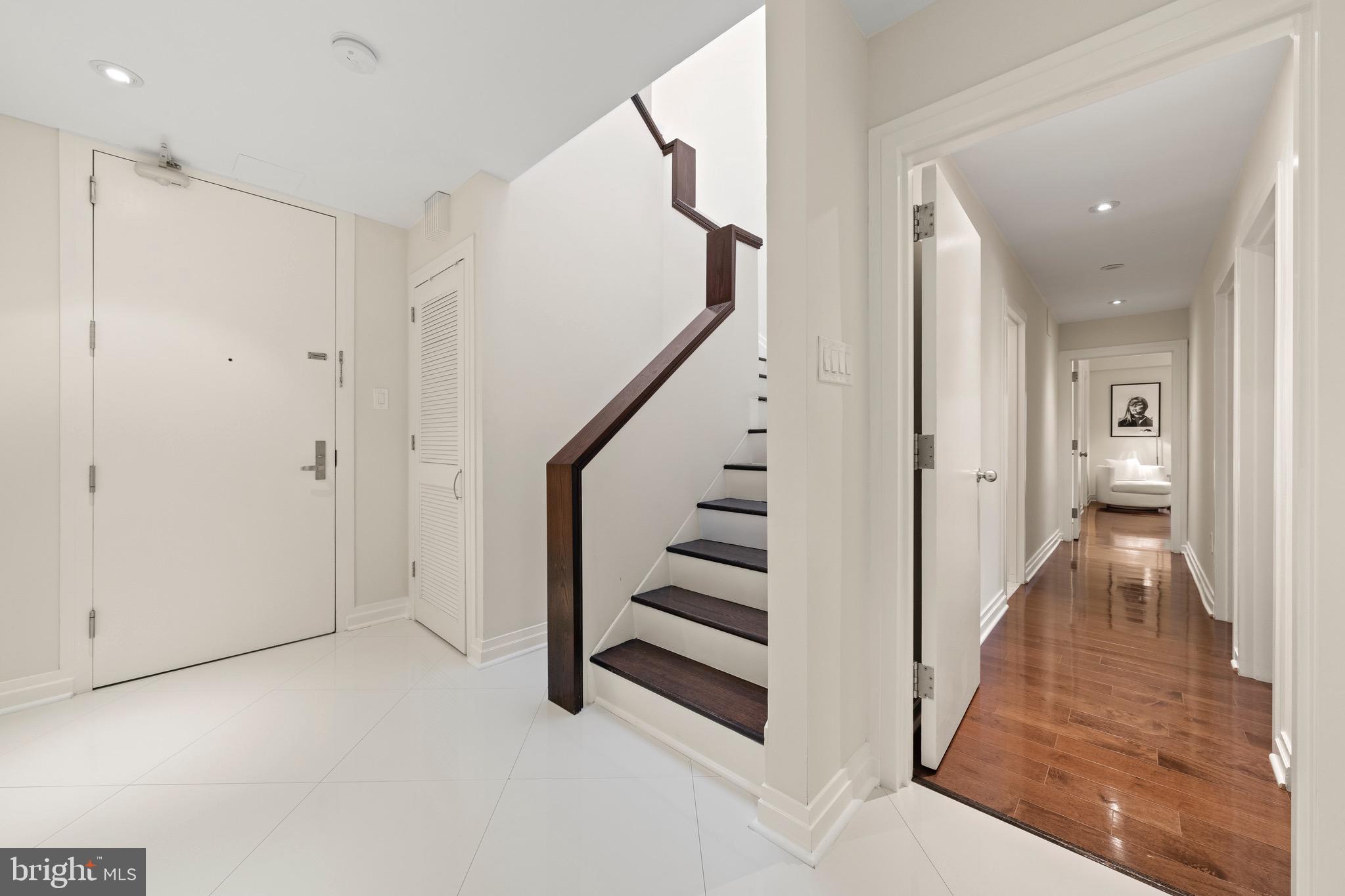 3251 Prospect Street Northwest, Unit 402 Washington, DC 20007 - Photo 28 of 50 Central Stairs - Entry Level