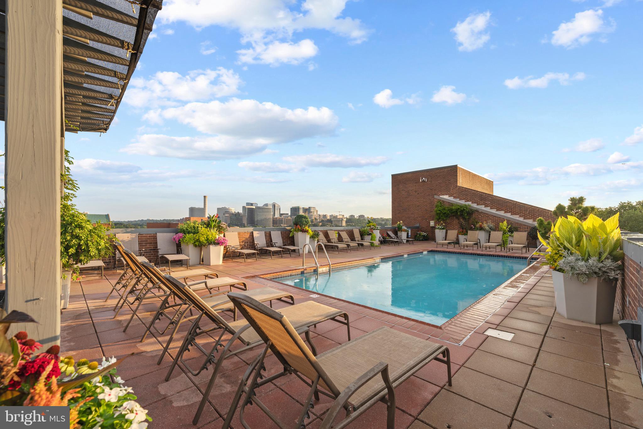 3251 Prospect Street Northwest, Unit 402 Washington, DC 20007 - Photo 49 of 50 Rooftop Pool