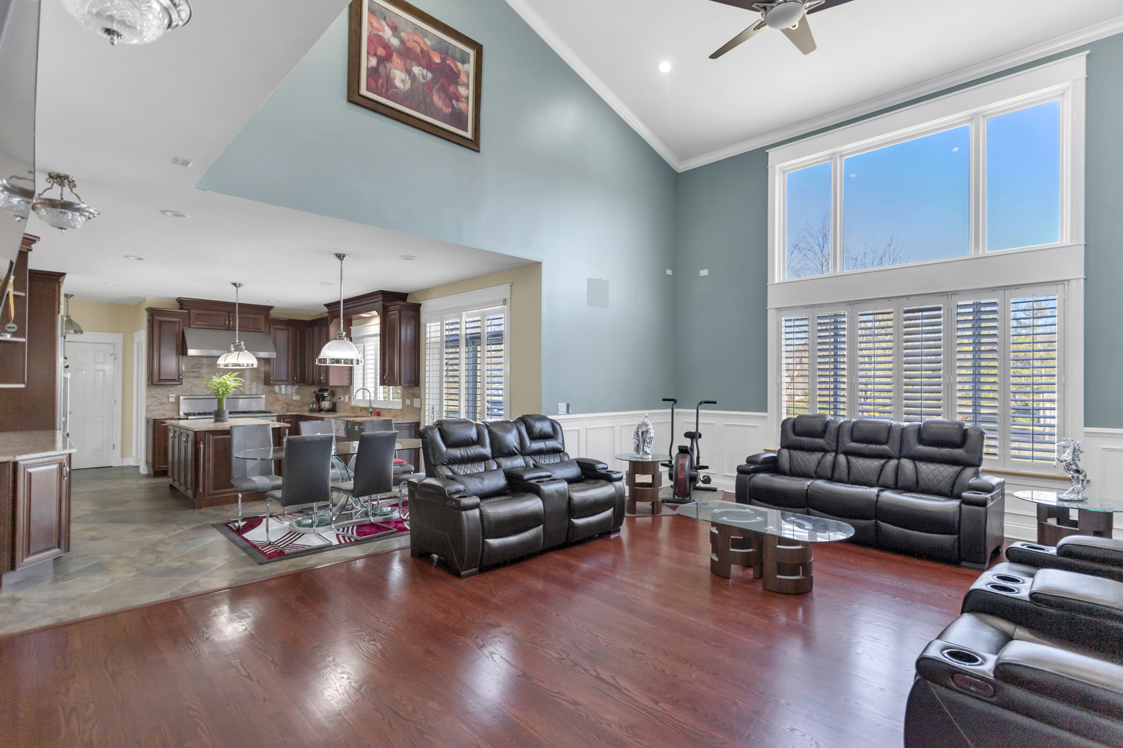 1548 Old Forge Road Bartlett, IL 60103 - Photo 8 of 50 a living room with furniture window and wooden floor
