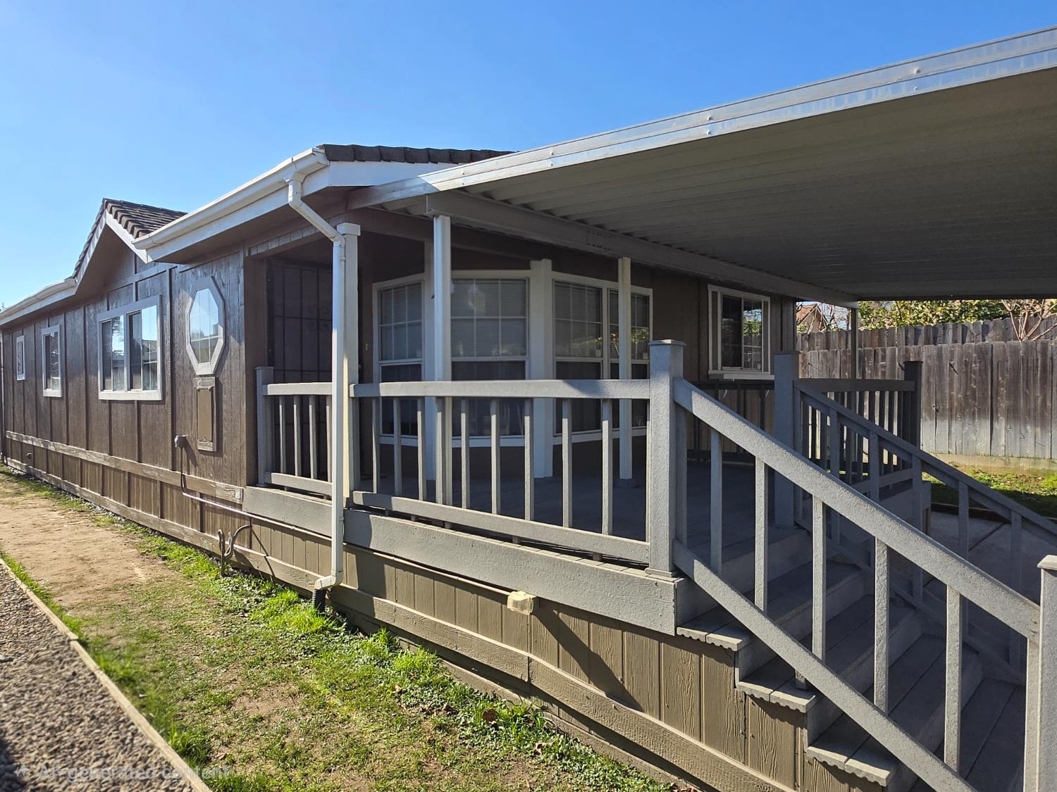 700 2nd Street, Unit 40 Galt, CA 95632 - Photo 3 of 35 a view of wooden house with a large window