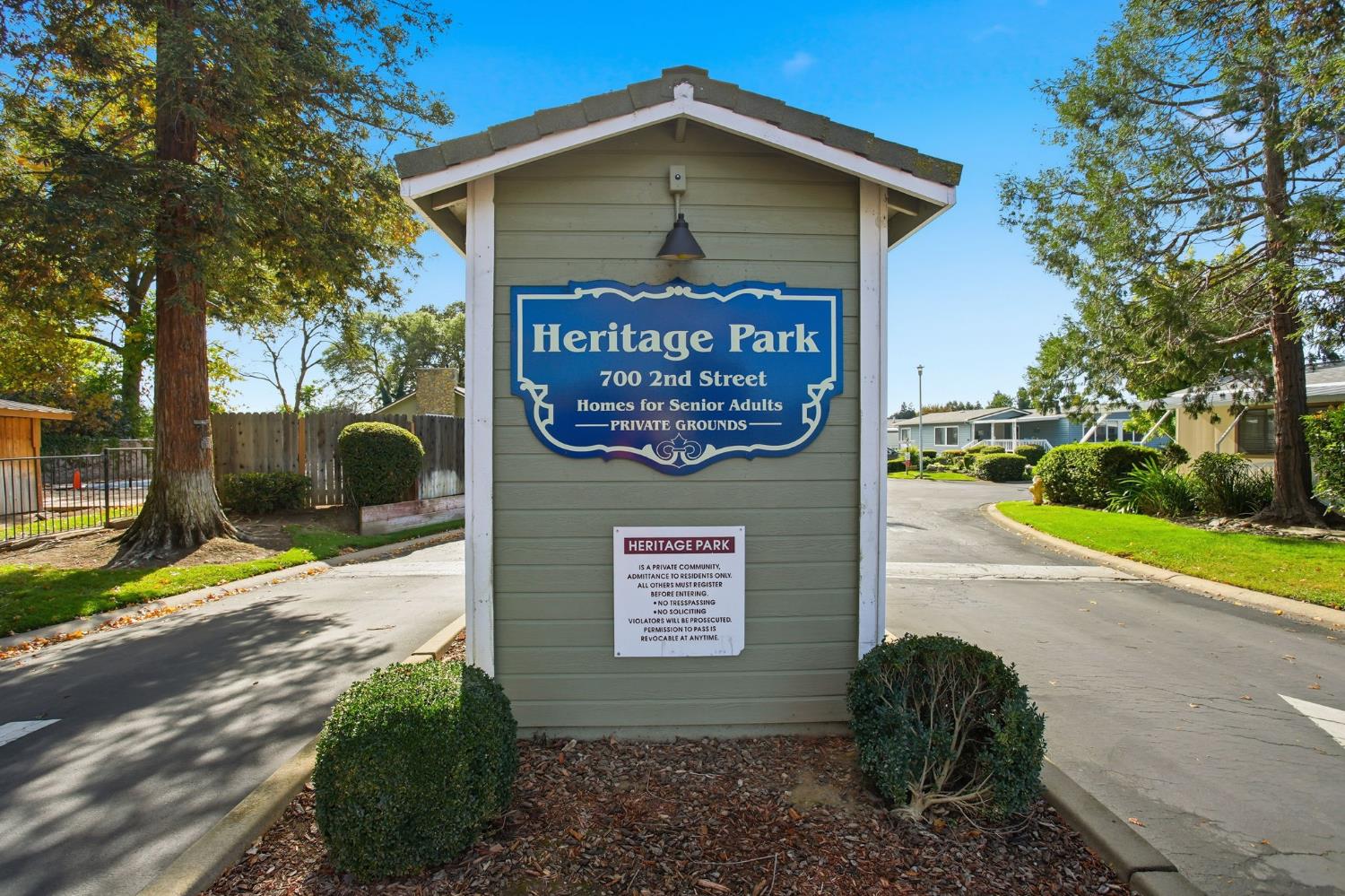 700 2nd Street, Unit 40 Galt, CA 95632 - Photo 34 of 35 a sign on the side of a building