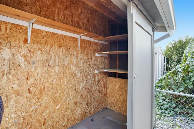 a view of a small room