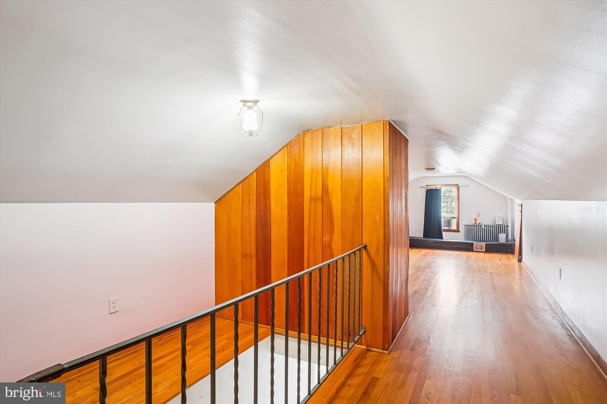 8803 Biggs Ford Road Walkersville, MD 21793 - Photo 43 of 58 a view of a hallway with wooden floor and staircase