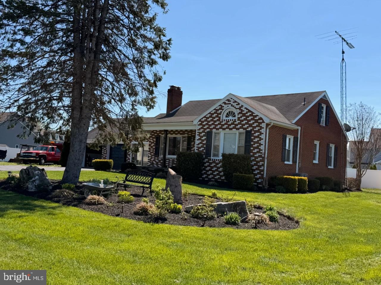 8803 Biggs Ford Road Walkersville, MD 21793 - Photo 59 of 80 a front view of house with yard and green space