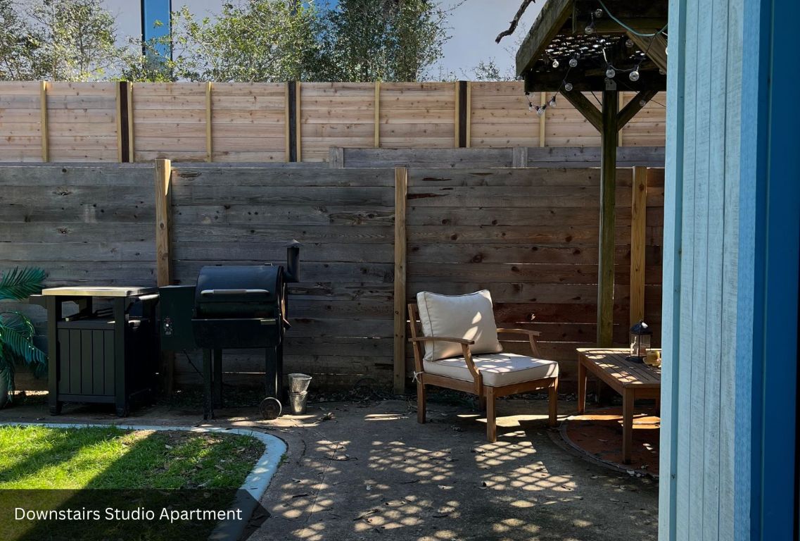 2105 Rabb Road Austin, TX 78704 - Photo 27 of 39 a view of backyard with seating space
