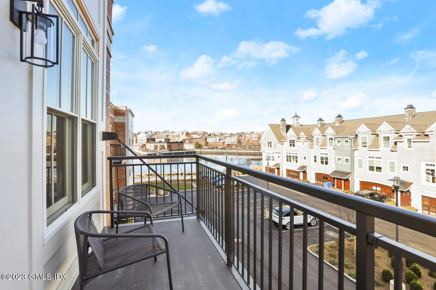 88 South Water Street, Unit 106 Greenwich, CT 06830 - Photo 14 of 24 a view of a balcony with furniture