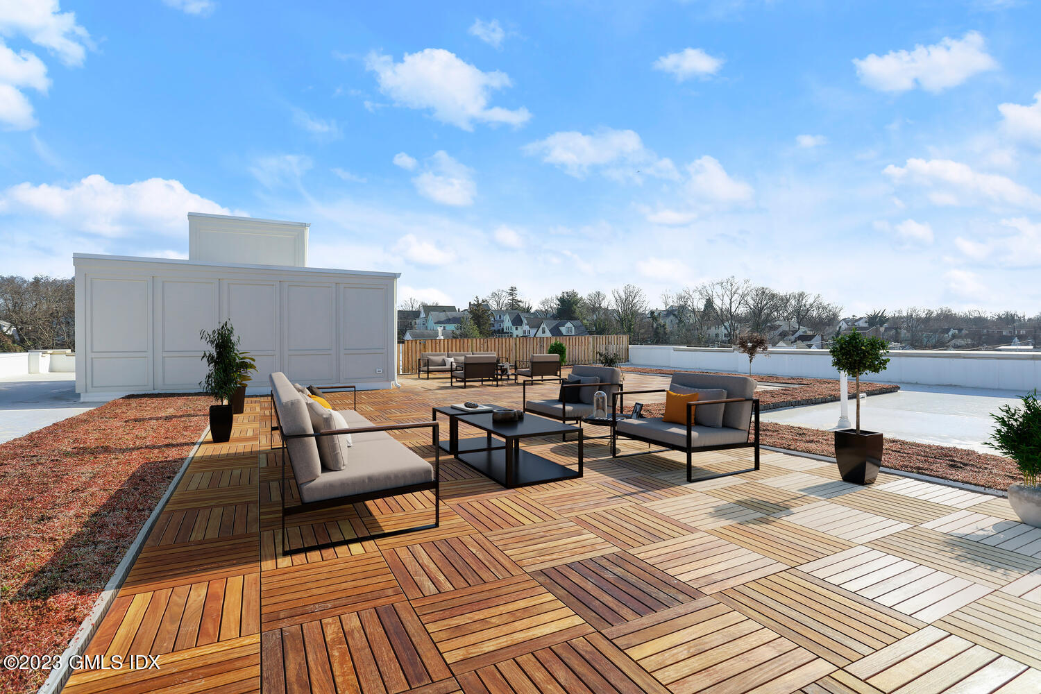 88 South Water Street, Unit 106 Greenwich, CT 06830 - Photo 22 of 24 a view of roof deck with patio