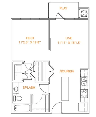 $1,224 | 810 West St Johns Avenue, Unit 2125, Austin, TX 78752