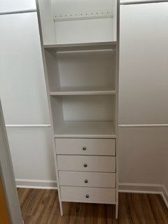 1529 South State Street, Unit 4B Chicago, IL 60605 - Photo 14 of 16 a view of walk in closet with empty racks