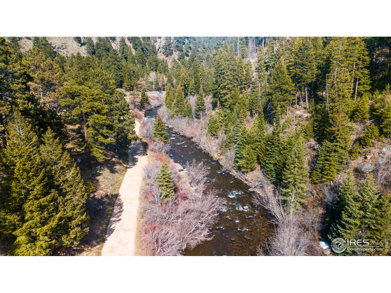 2810 Ridge Road Nederland, CO 80466 - Photo 19 of 21 Boulder Creek just below lower lot boundary