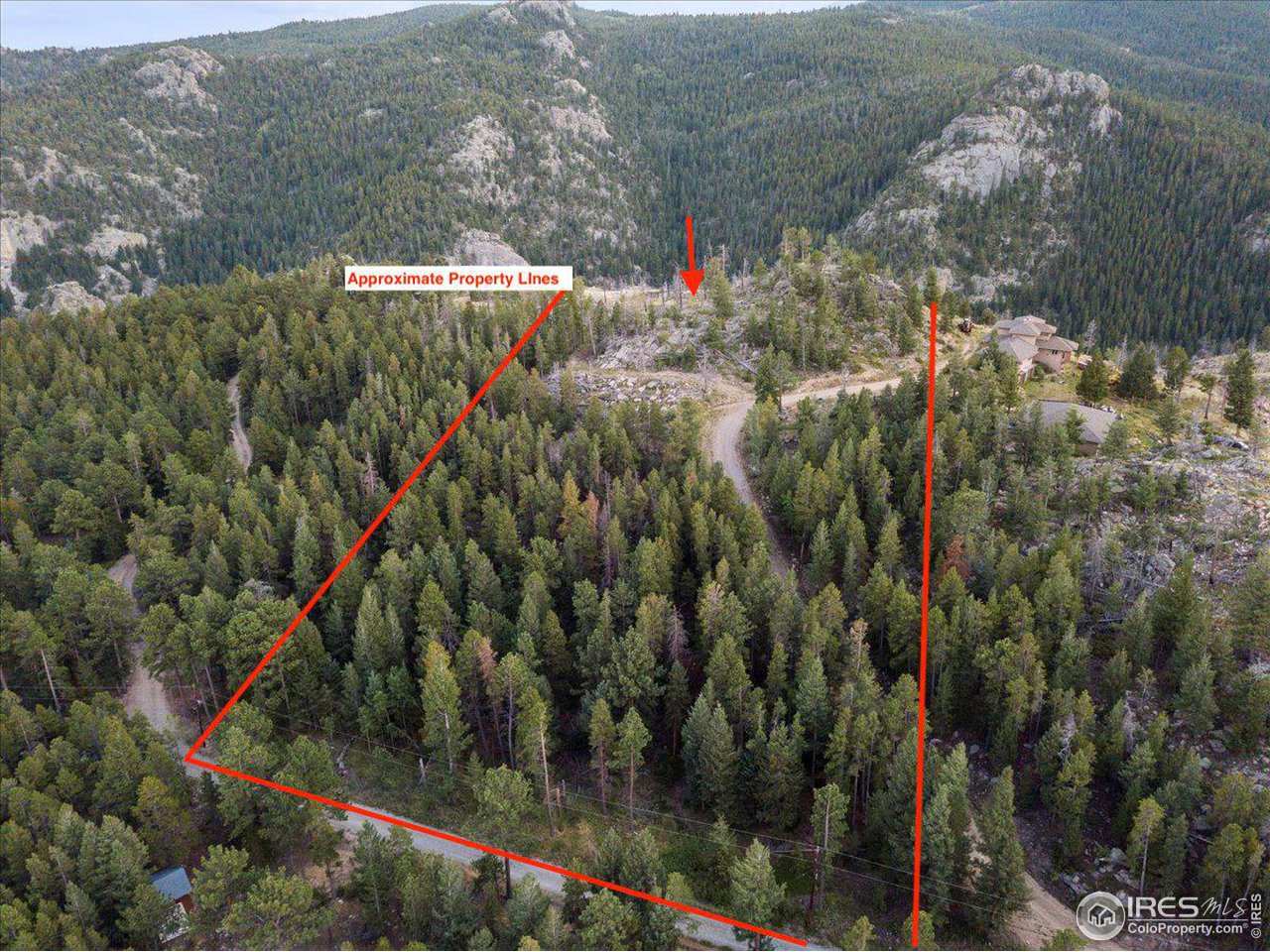 2810 Ridge Road Nederland, CO 80466 - Photo 7 of 21 Approximate Property Lines
