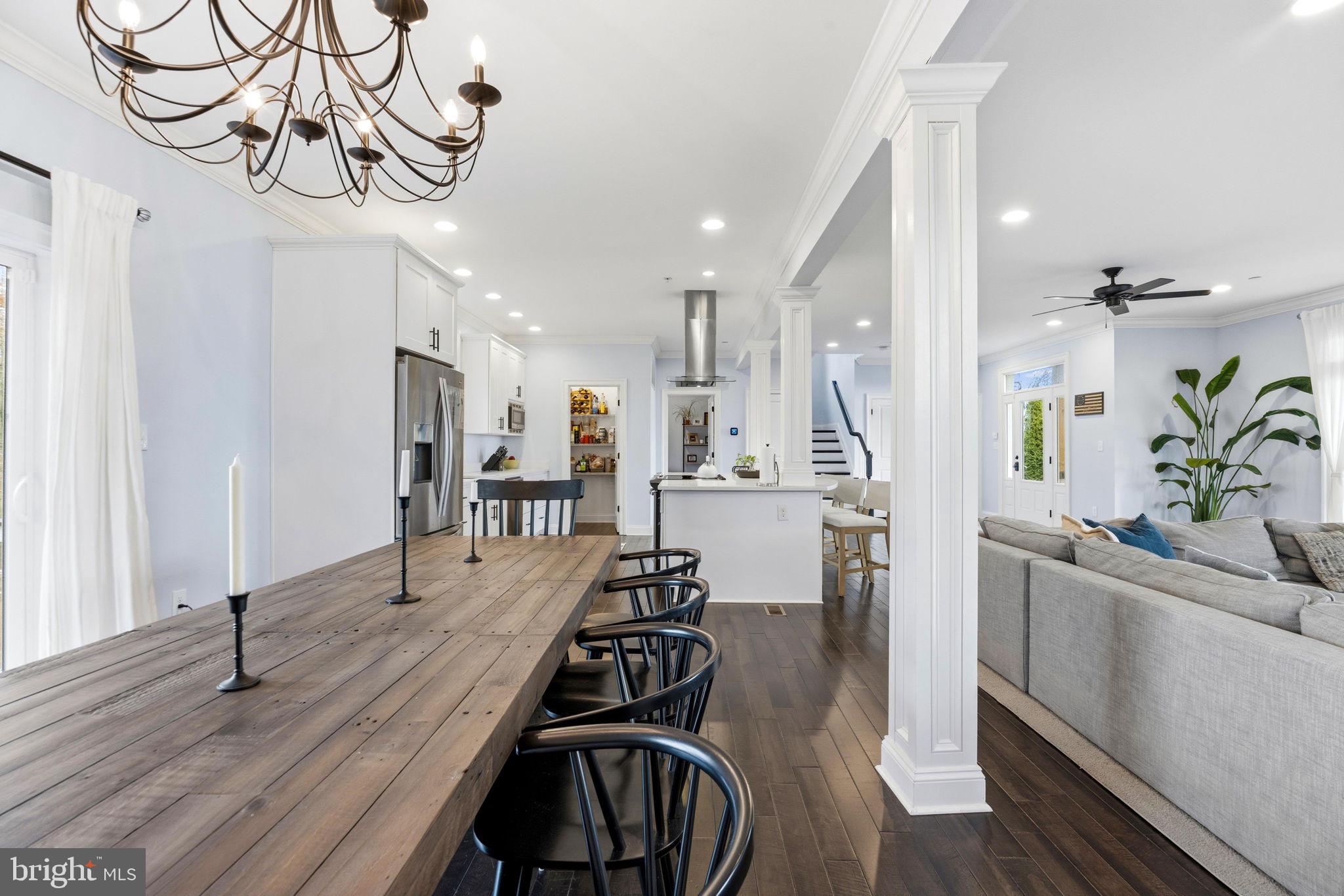 3628 Bay Drive Baltimore, MD 21220 - Photo 14 of 72 a view of a living room and dining room