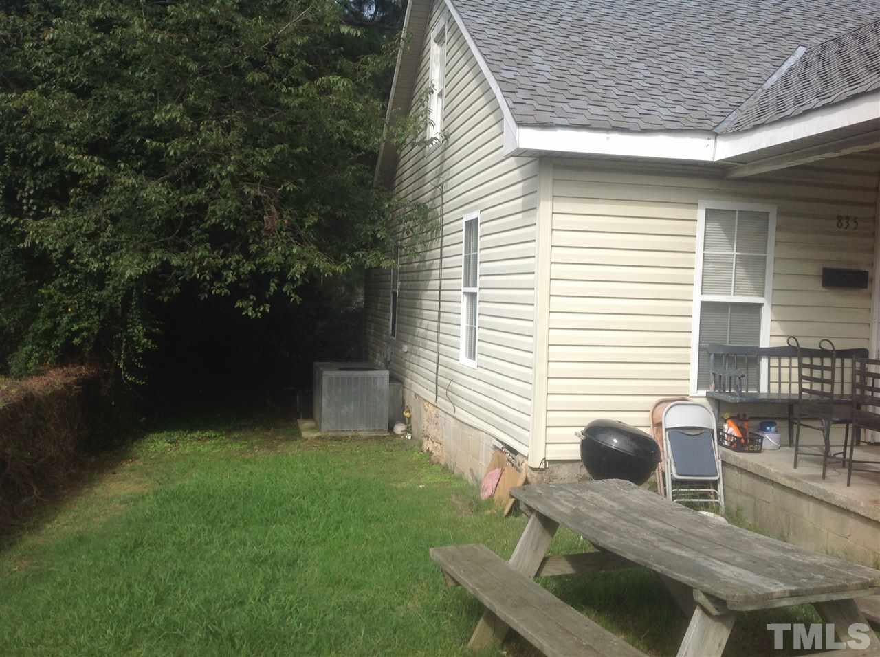 835 South Main Street Roxboro, NC 27573 - Photo 3 of 3 a view of backyard of house with seating space
