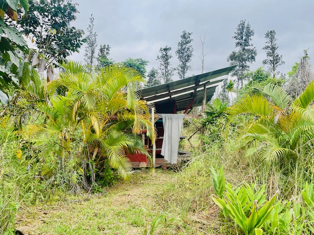 16-2030 Lot 2763 Ao Road Mountain View, HI 96771 - Photo 5 of 11 a backyard of a house with lots of green space and glass top table