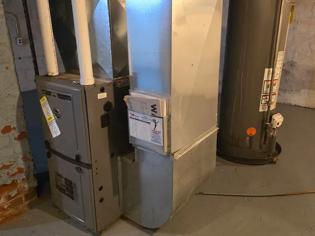 a view of water heater room