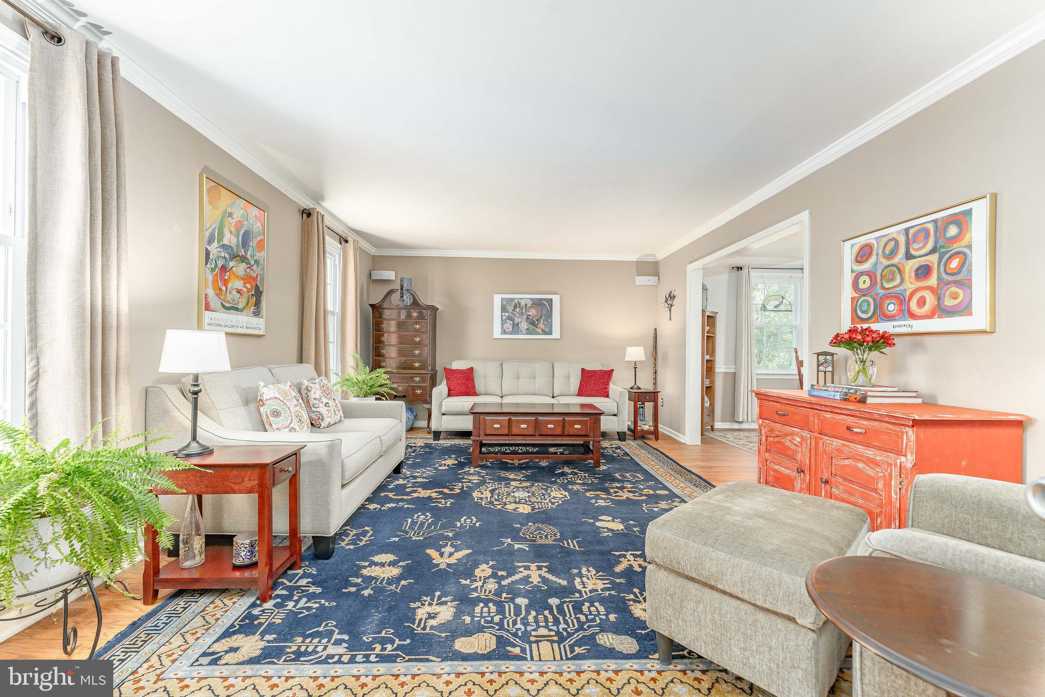 84 North Spring Lane Phoenixville, PA 19460 - Photo 5 of 51 a living room with furniture and a rug