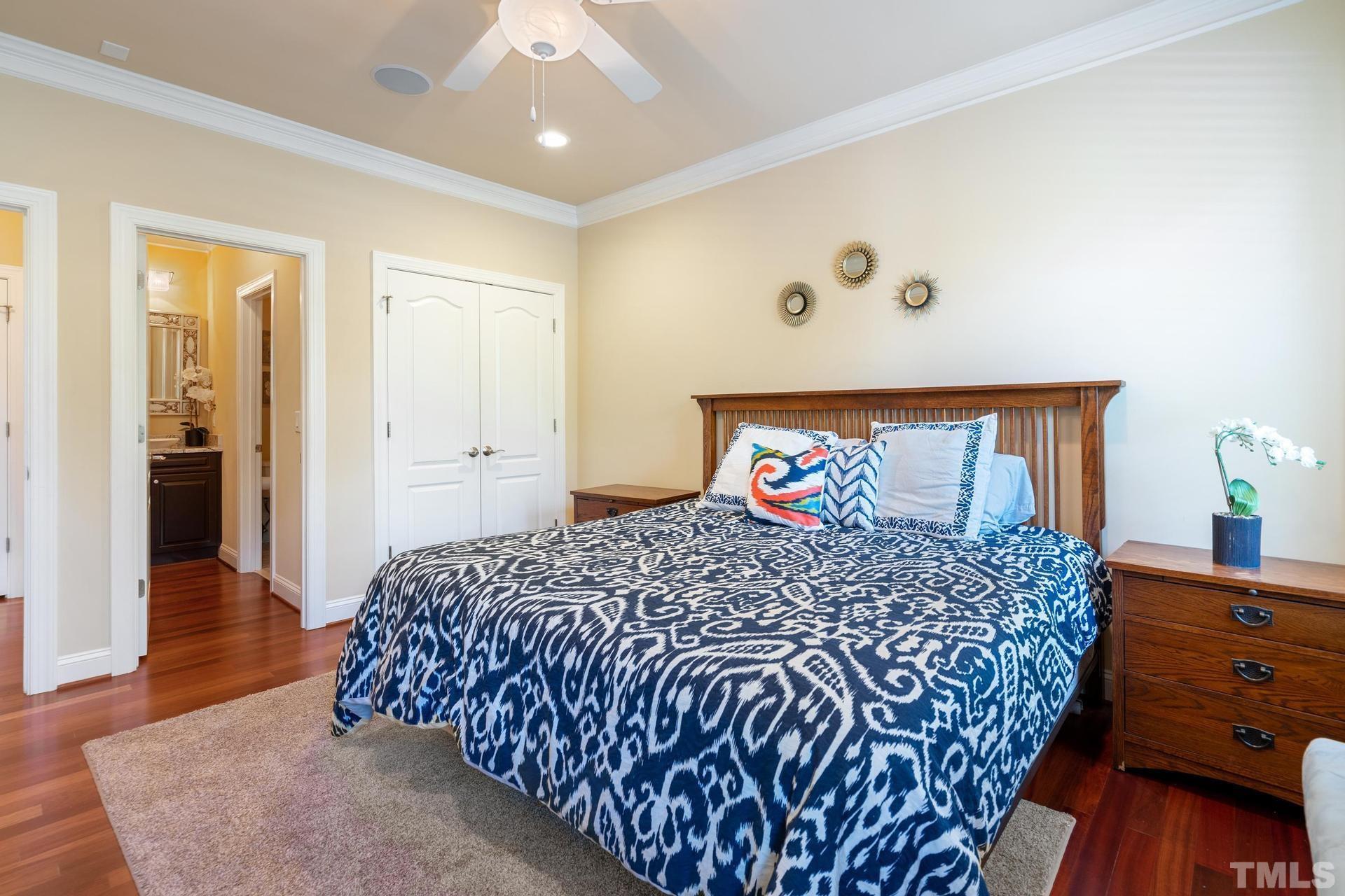 3005 London Bell Drive Raleigh, NC 27614 - Photo 14 of 73 a bedroom with a bed and a dresser