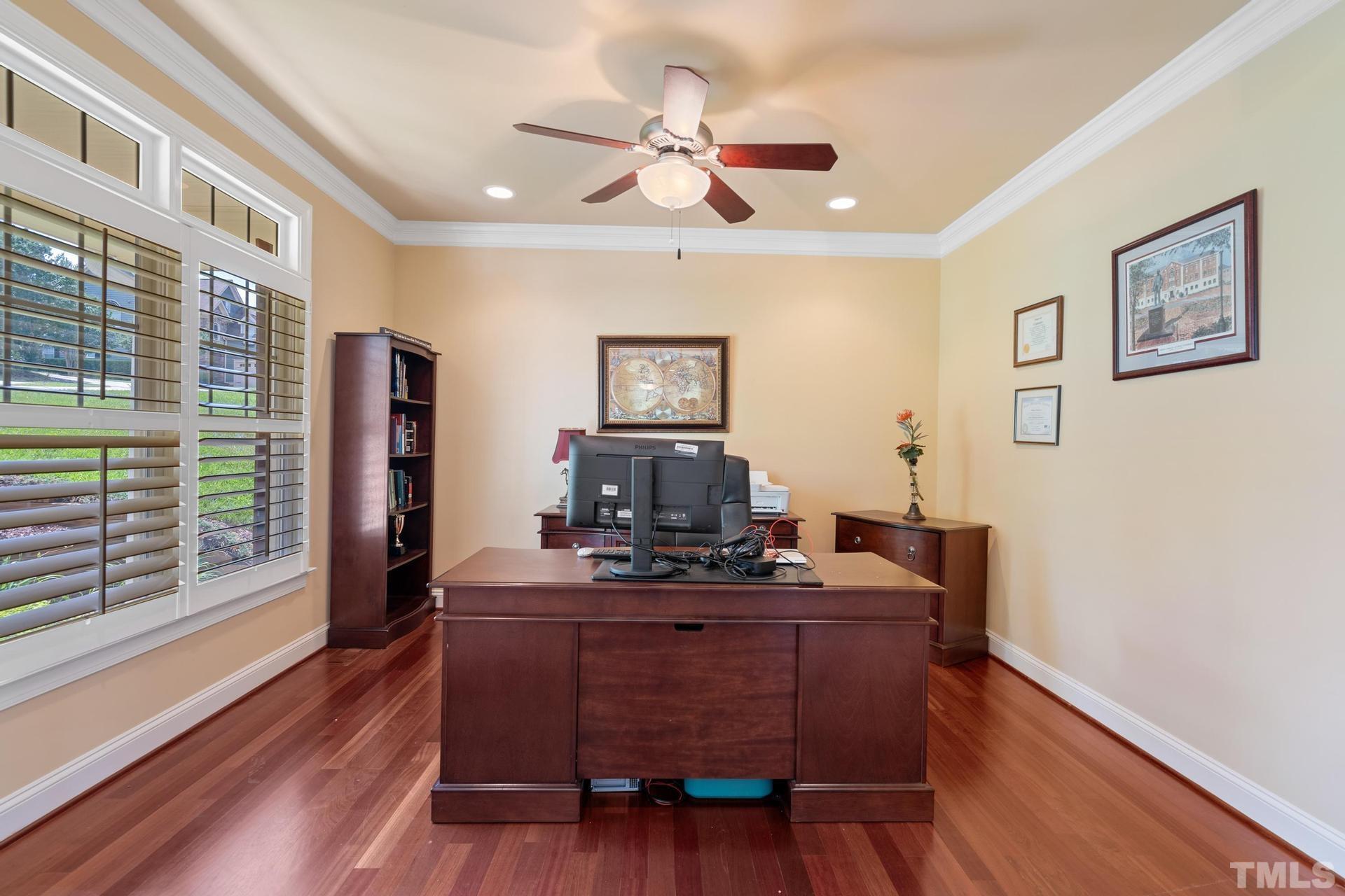 3005 London Bell Drive Raleigh, NC 27614 - Photo 25 of 73 a room with furniture and wooden floor