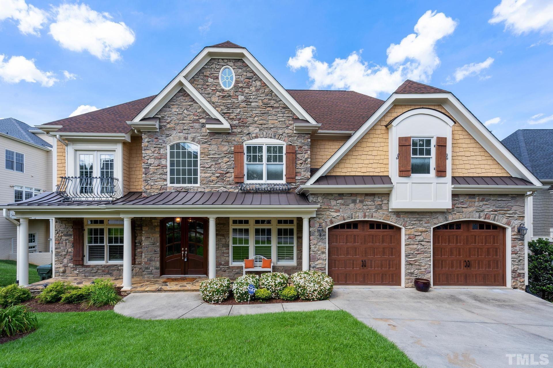 3005 London Bell Drive Raleigh, NC 27614 - Photo 72 of 73 a front view of a house with garden