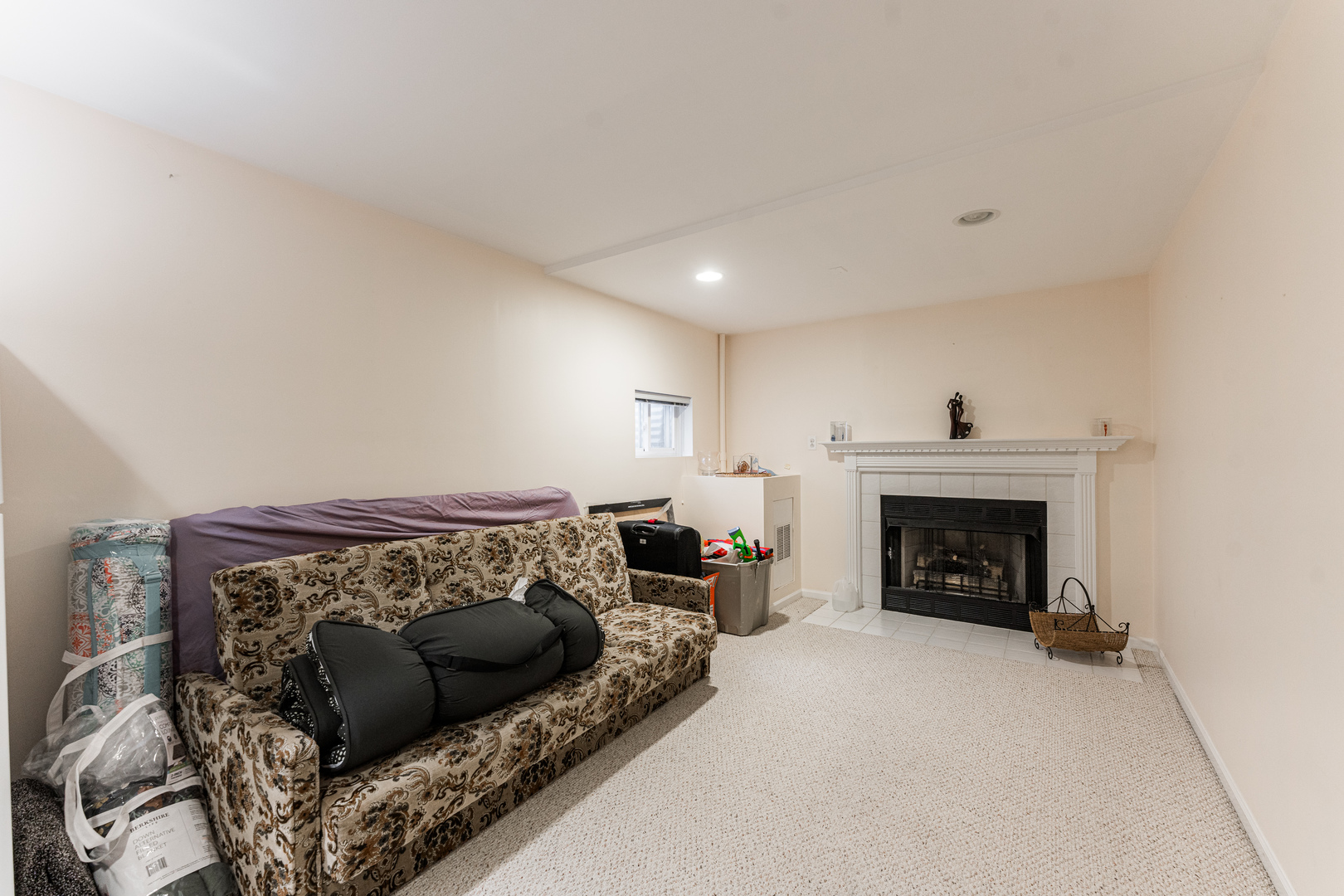 341 Sundance Drive Bartlett, IL 60103 - Photo 28 of 40 a living room with furniture and a fireplace