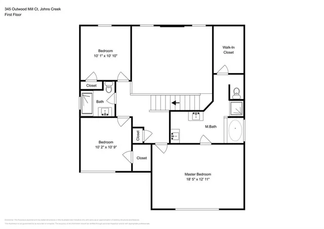 a picture of a floor plan