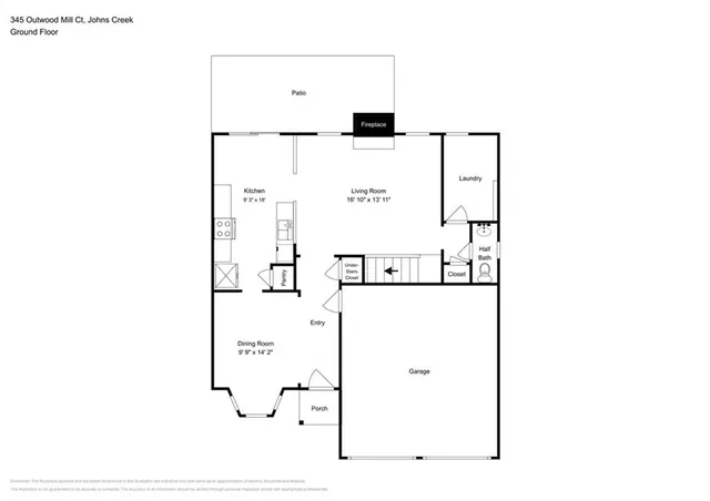a picture of floor plan