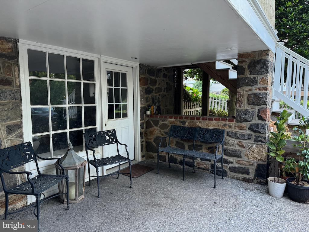472 St Davids Avenue Wayne, PA 19087 - Photo 34 of 48 Patio area off partially finished basement
