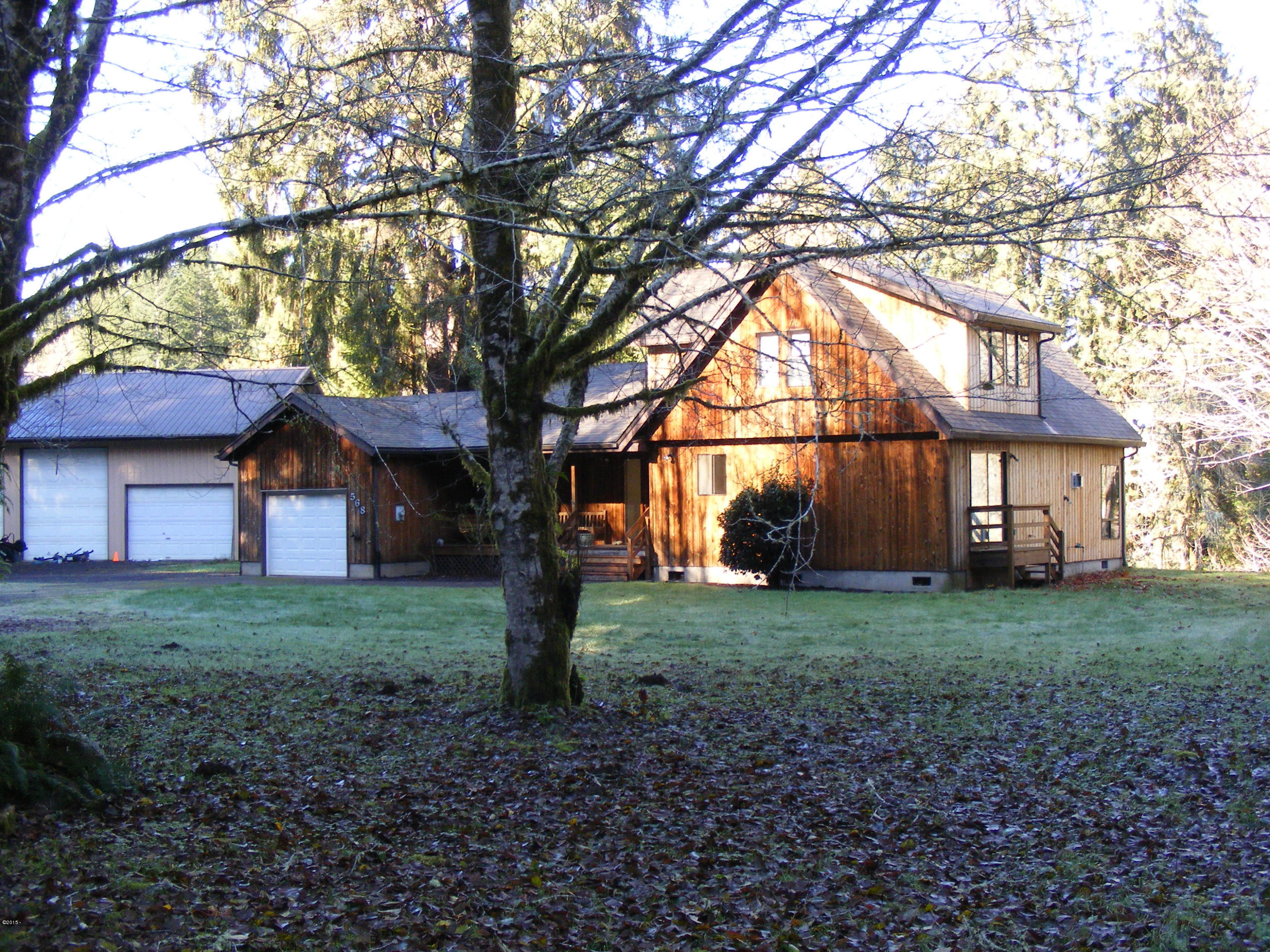 568 Hamer Road Siletz, OR 97380 - Photo 16 of 20 Ext & yard