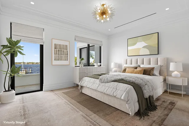 a house with garden view