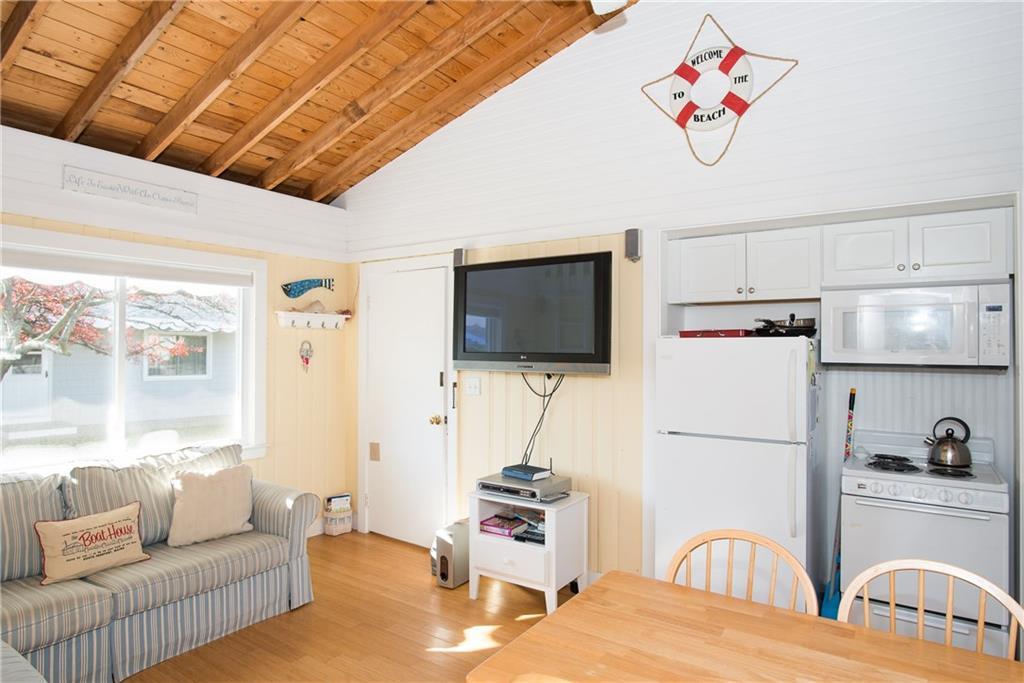 267 Webhannet Drive, Unit 6 Wells, ME 04090 - Photo 7 of 22 Full kitchen and cathedral ceilings...