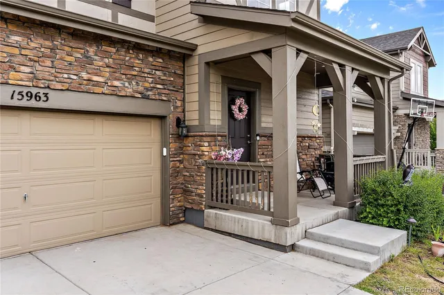 a view of front door