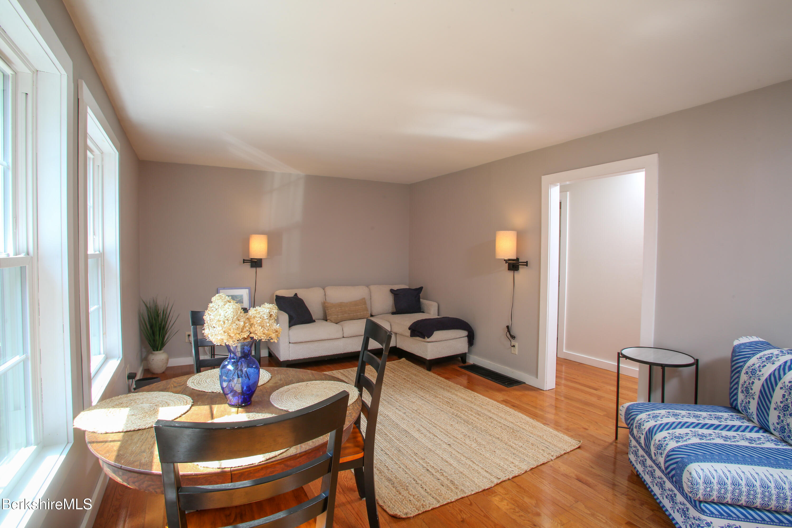 127 County Road Rowe, MA 01367 - Photo 8 of 29 a living room with furniture and wooden floor