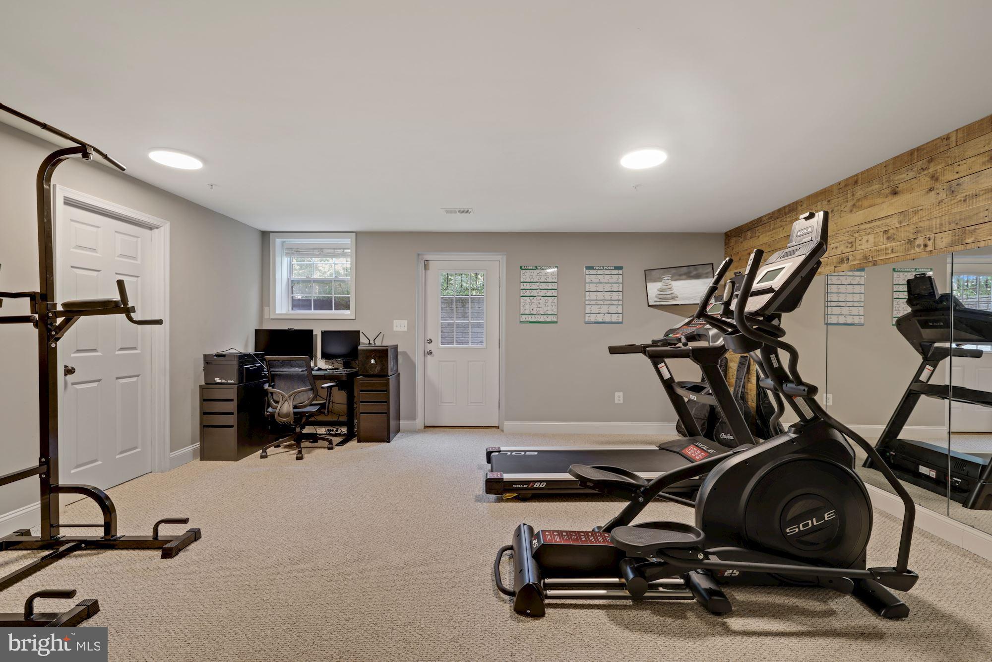 3155 Old Ridge Road Mount Airy, MD 21771 - Photo 37 of 50 Recreation Room with Custom Wood Walls