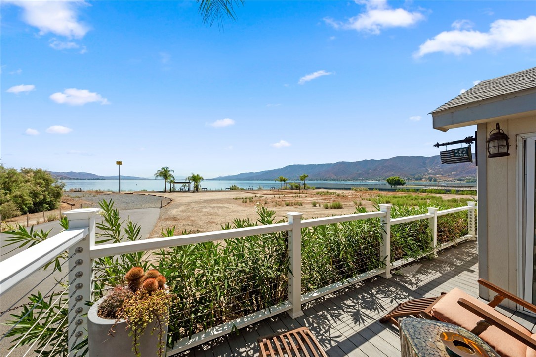 32000 Riverside Drive, Unit J8 Lake Elsinore, CA 92530 - Photo 12 of 33 a view of a balcony with lake view