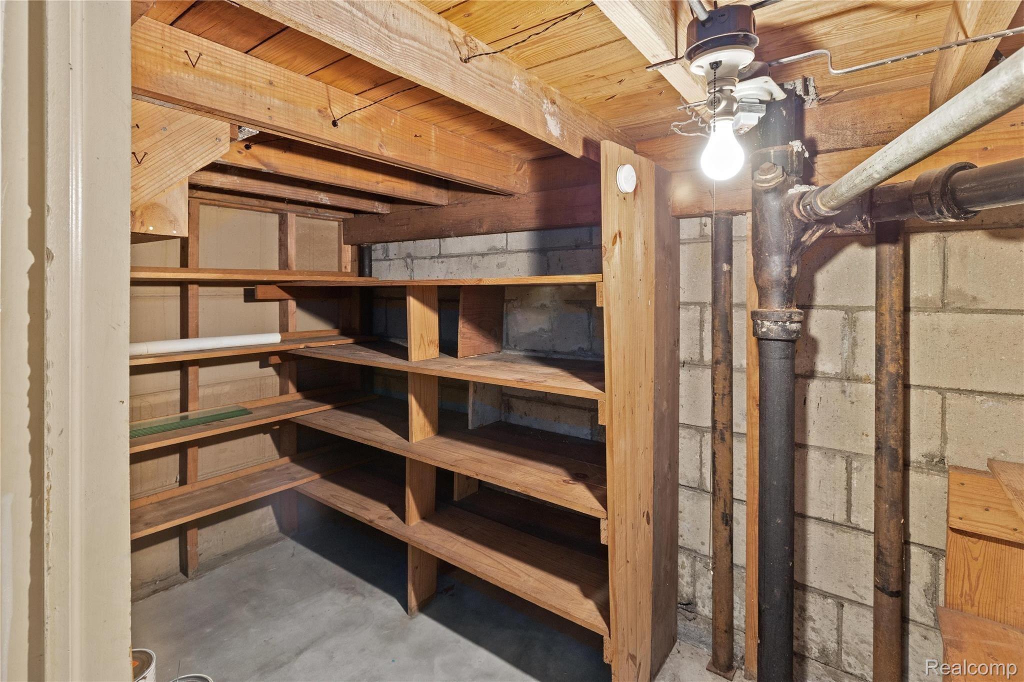20475 Picadilly Road Detroit, MI 48221 - Photo 27 of 29 Storage Room-Basement