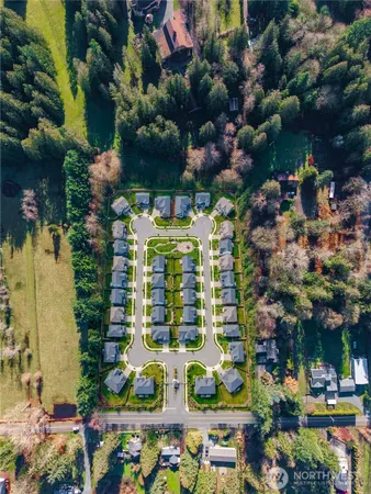 a city view with lot of flowers and flowers